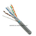 Centro de Datos 10g 600MHz CAT6A Shielded STP Cable LAN Gris